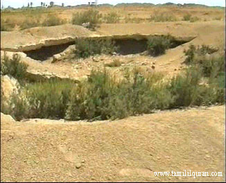 The place where earth swallowed up Qaroon and his relatives